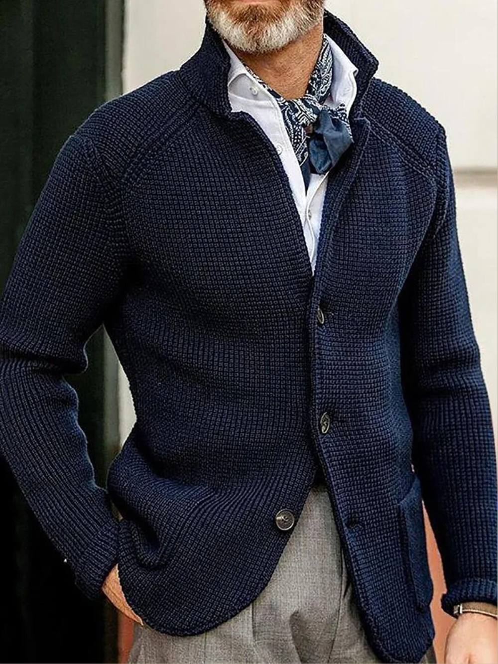 RAMIRO | CHAQUETA DE PUNTO | CONFORT Y CLASE