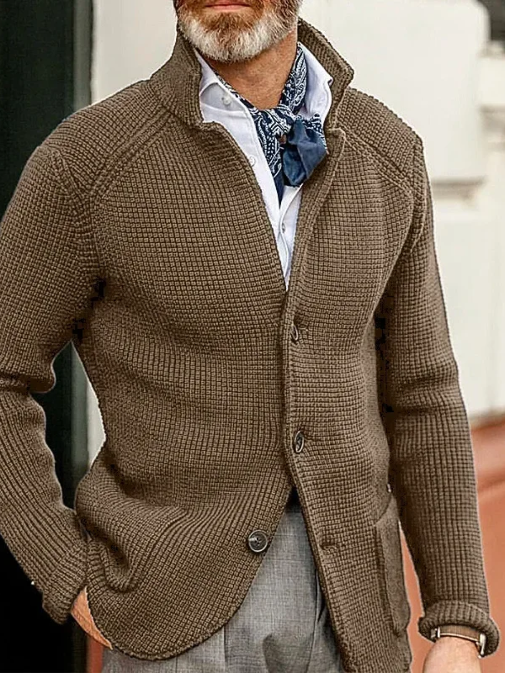 RAMIRO | CHAQUETA DE PUNTO | CONFORT Y CLASE