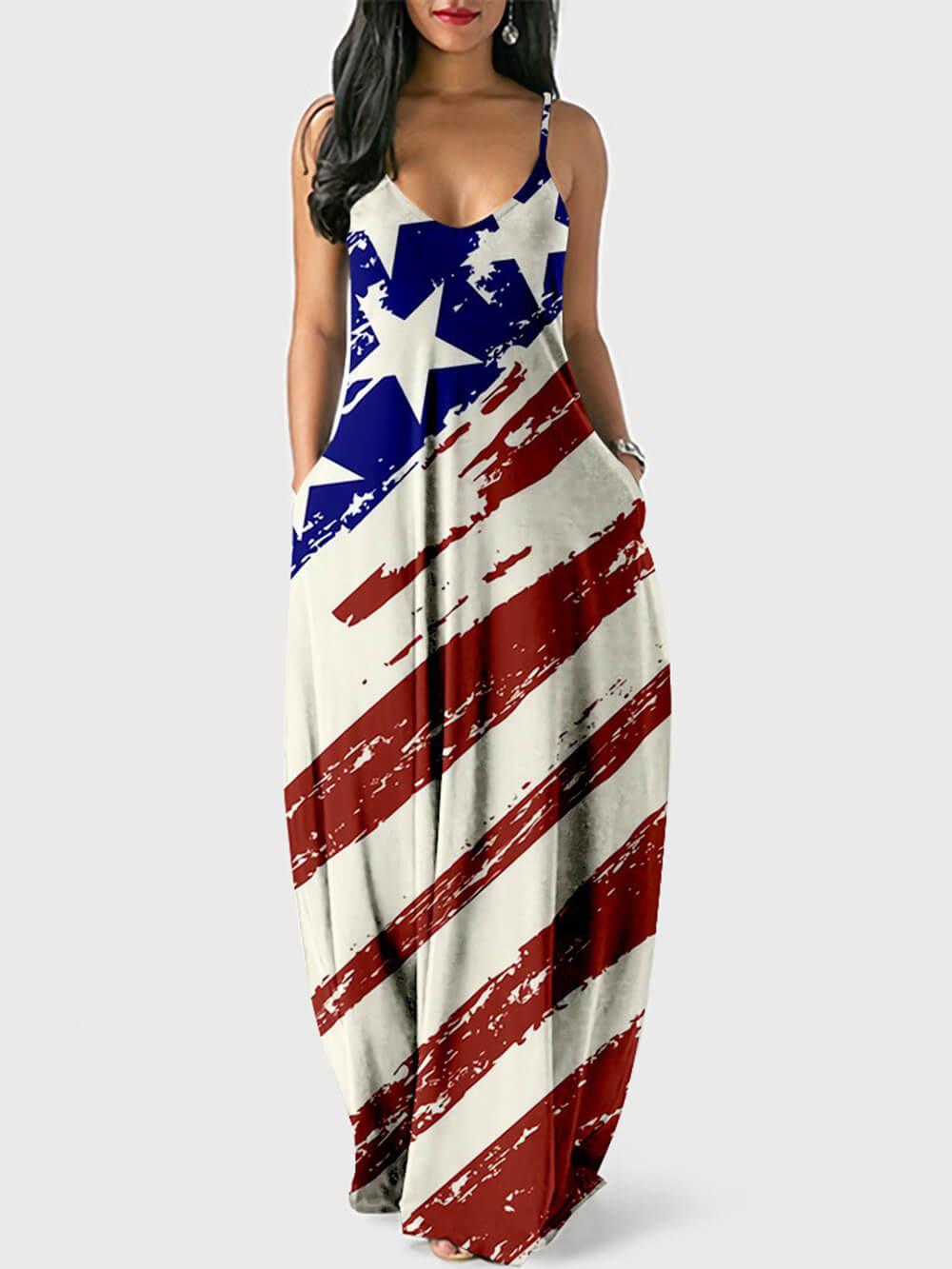 A sleeveless casual beach maxi dress ideal for summer days